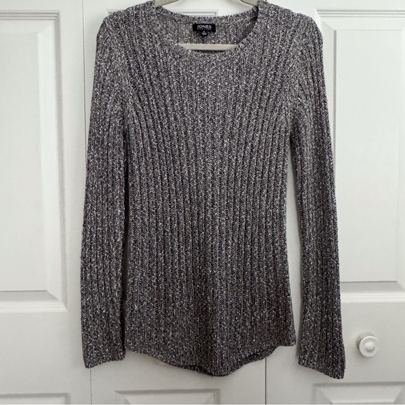 JONES NY Sweater Size:Small  Gray and Silver - Picture 1 of 6